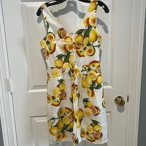 Banana Republic Orange Blossom Dress - Size 6